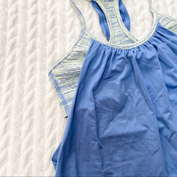 Lululemon No Limit Tank Top blue space dye size 4 - Picture 10 of 10